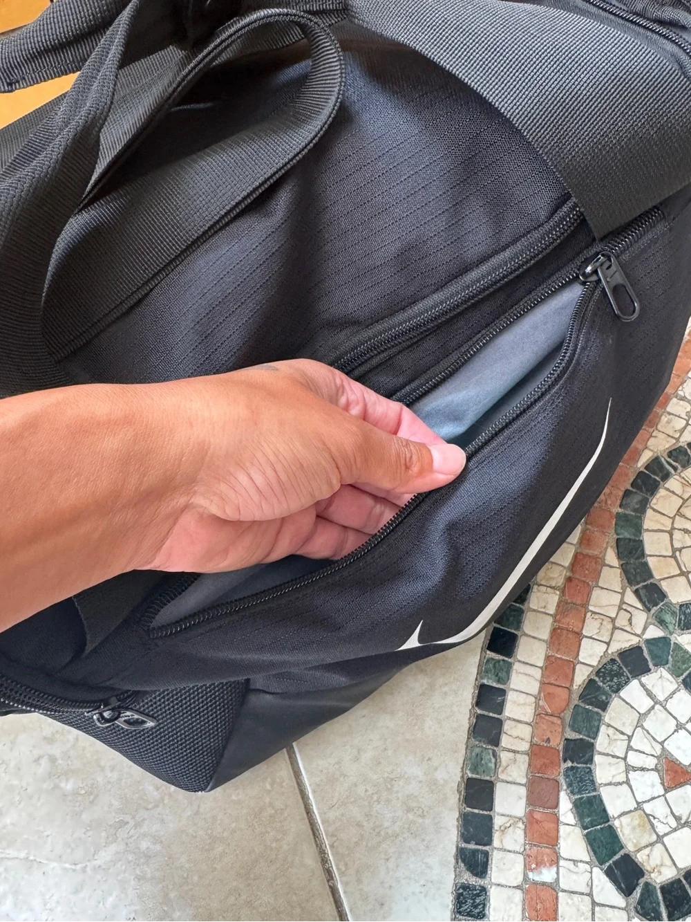 Nike Duffle Bag - Small, Black